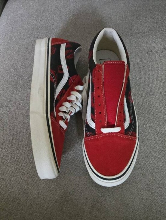 Vans Other - Vans Old Skool 36 DX Men Size 12 classic Red Black White kiss 072026
